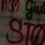 Milano, studenti imbrattano sede Inail