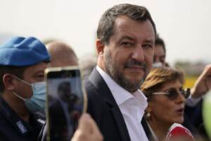 Palermo, Matteo Salvini in tribunale per il processo Open Arms