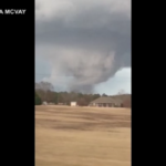 Usa, il tornado in Alabama catturato da un cellulare