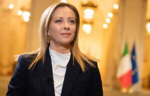Intervista Presidente del Consiglio Giorgia Meloni a Palazzo Chigi