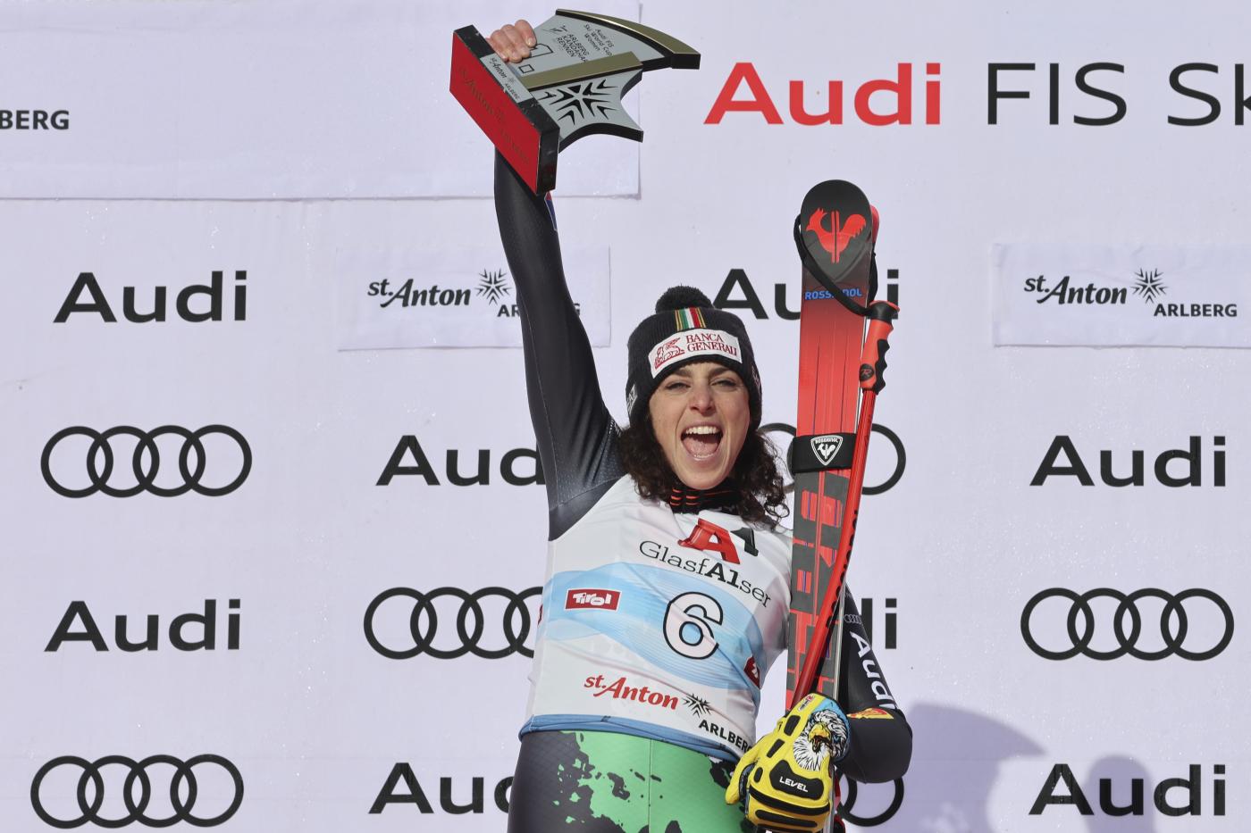 Sci, Brignone trionfa e Goggia cade a St. Anton