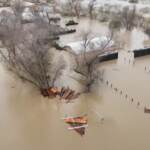 Usa, tempeste in California: gli allagamenti dall’alto
