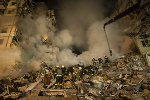 Ucraina, bombe su Dnipro: morti