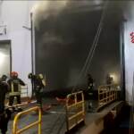Palermo, fiamme su traghetto: intervento dei Vigili del fuoco