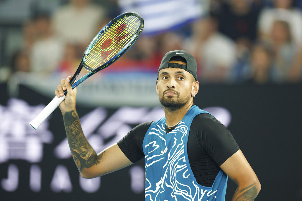 Australian Open, Kyrgios si ritira