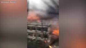 Ucraina, cade elicottero: il luogo dello schianto