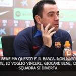 Barcellona, Xavi: “Voglio vincere e giocare bene”