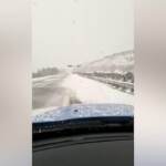 Maltempo, neve in Sardegna