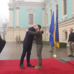 Ucraina, Charles Michel arriva a Kiev