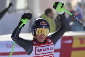 Sci alpino, discesa femminile di coppa del mondo di St. Moritz