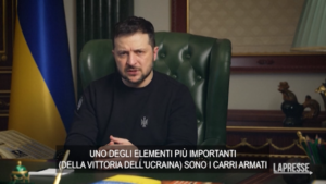 Ucraina, Zelensky: “Tank importanti per nostra vittoria”