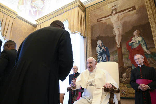Papa Francesco riceve i Partecipanti al Corso Vivere in pienezza l'azione liturgica