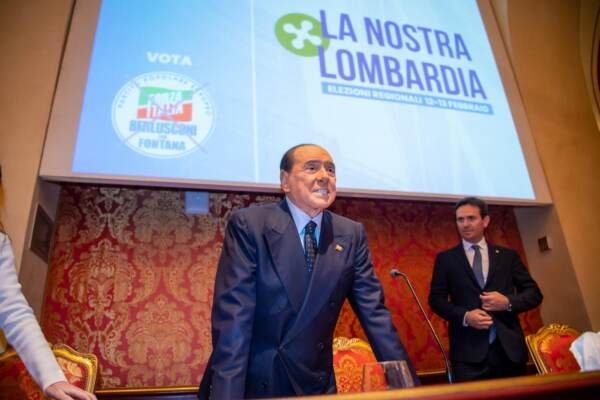 Presentazione delle liste di Forza Italia per la Regione Lombardia presso Villa Gernetto