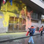 Firenze, imbrattata sede Mef da Ultima Generazione