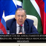 Ucraina, Lavrov: “Volontà di Kiev origine della mancanza di negoziati”