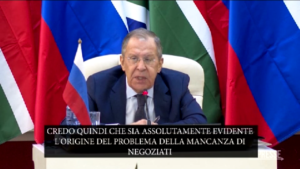 Ucraina, Lavrov: “Volontà di Kiev origine della mancanza di negoziati”