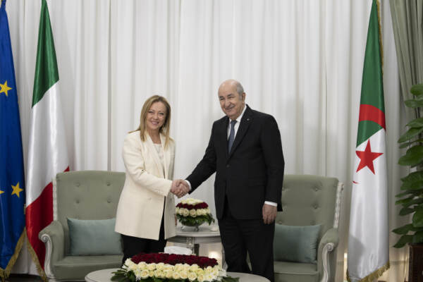 Il Presidente del Consiglio Giorgia Meloni in visita in Algeria