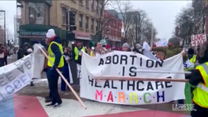 Usa, il corteo degli abortisti nel Wisconsin