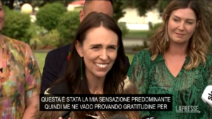 Nuova Zelanda, ultima apparizione come prima ministra per Ardern