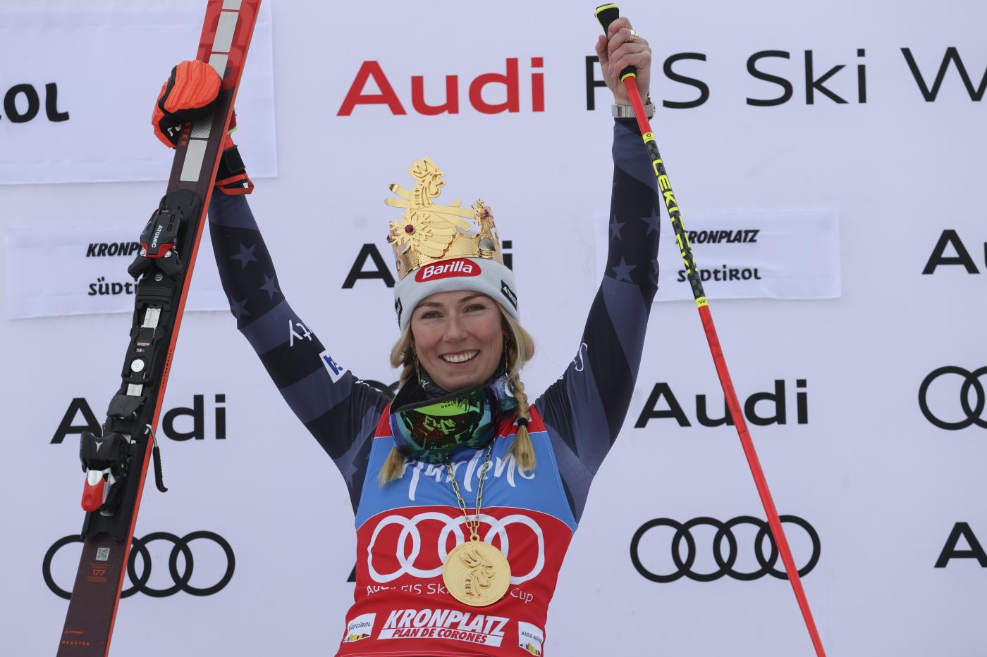 Sci, Shiffrin vince il gigante a Kronplatz
