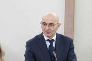Il Presidente della Repubblica Sergio Mattarella durante la seduta del Consiglio Superiore della Magistratura