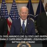Ucraina, Biden: “Usa invieranno a Kiev 31 carri armati Abrams”