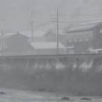 Giappone, tormenta di neve a Niigata