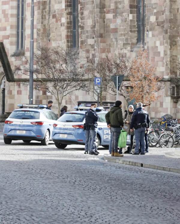 Bolzano, manifestazione contro il Green Pass