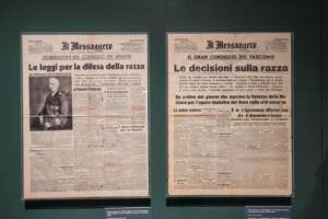 Museo Ebraico. La mostra Italiani di Razza Enraica: le leggi antisemite del 1938 e gli ebrei di Roma