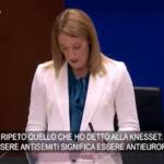 Giornata memoria, Metsola: “Antisemiti sono antieuropei”