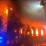 Londra, incendio distrugge chiesa di epoca vittoriana
