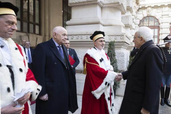 Sergio Mattarella all’assemblea generale della Corte Suprema di Cassazione per l’inaugurazione dell’anno giudiziario 2023