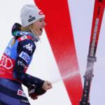 Sci, Shiffrin seconda in slalom: record rimandato