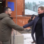 Ucraina, Zelensky incontra premier danese a Mykolaiv