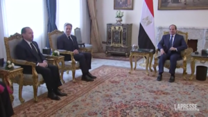 Egitto, incontro tra Blinken e al Sisi a Il Cairo