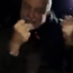 Napoli-Roma 2-1, De Laurentiis festeggia con i tifosi