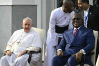 Papa Francesco durante il Viaggio Apostolico nella Repubblica Democratica del Congo