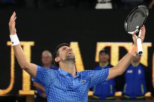 Australia - Finale del singolare maschile degli Australian Open di tennis a Melbourne - Djokovic