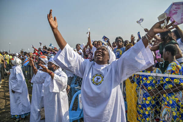 Papa in Africa, messa a Kinshasa