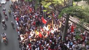 Myanmar, due anni dal golpe: proteste a Bangkok e Manila
