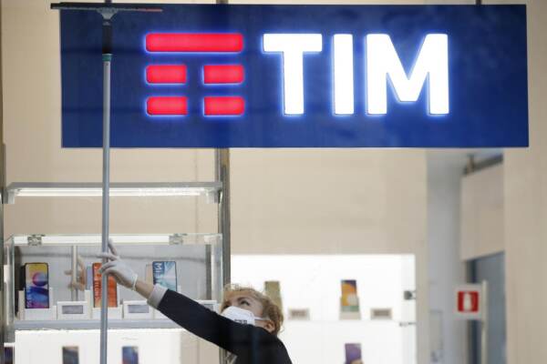 Il logo della TIM