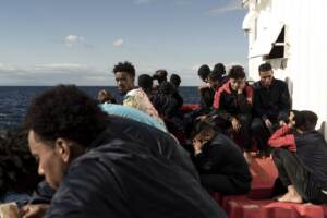Italy Migration - Migranti su nave Ong