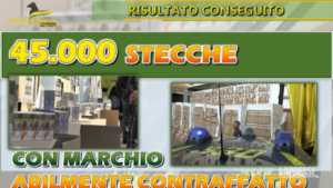 Palermo, sequestrate 12 tonnellate di sigarette di contrabbando