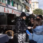 Sanremo, l’arrivo in città di Rosa Chemical