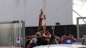 Spagna, a Madrid la processione di San Blas