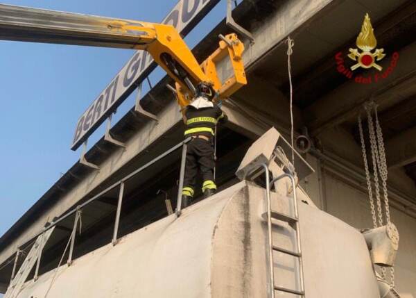 Verona, operaio cade in cisterna e muore