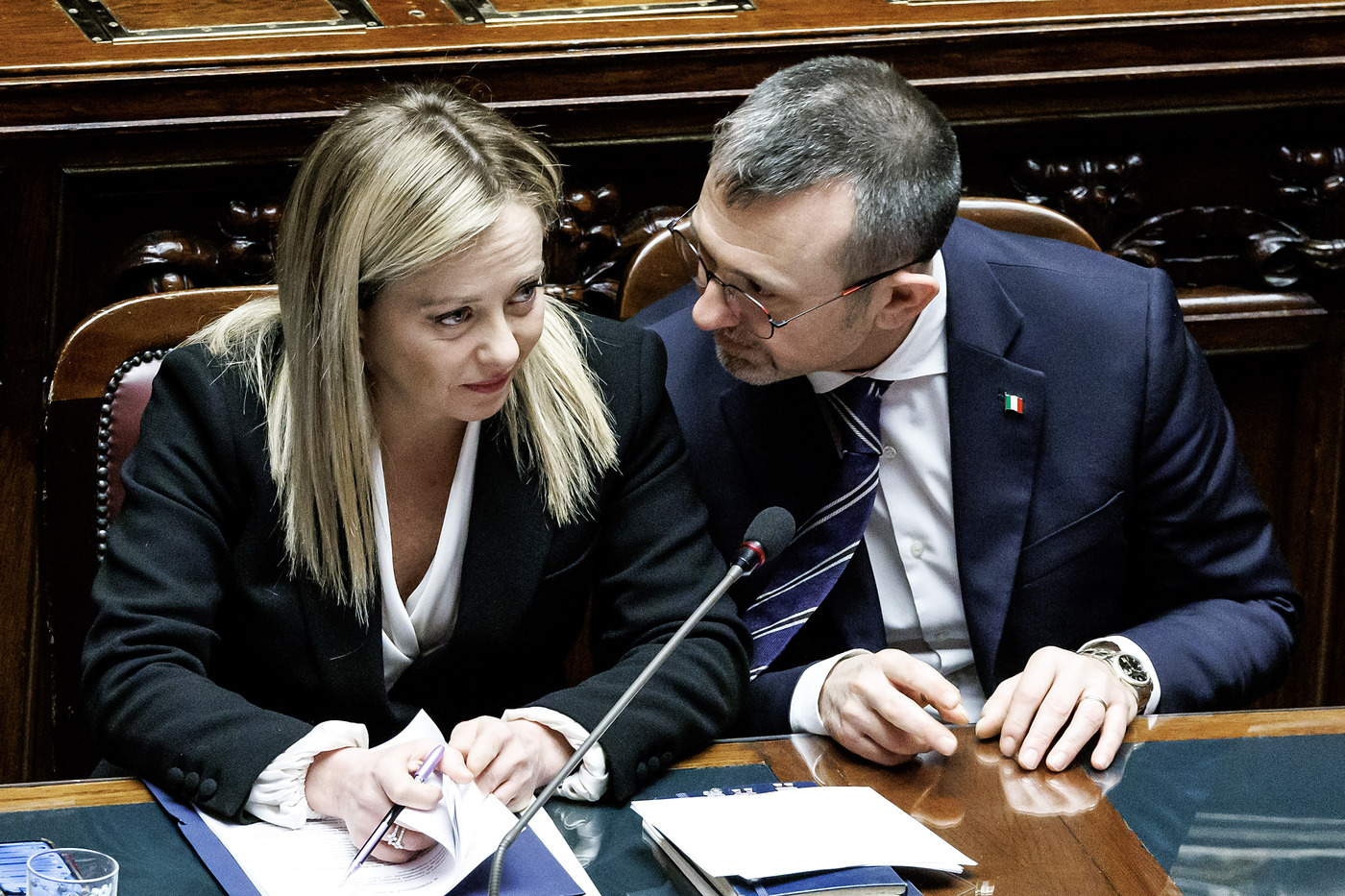 Cospito, Meloni blinda i suoi ma è tensione con Pd