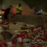 Cile, si ribalta camion: fiumi di birra sull’autostrada