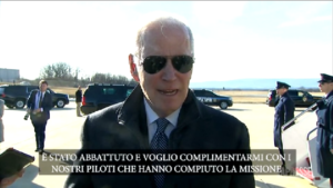 Pallone Spia, Biden: “Abbattuto con successo”