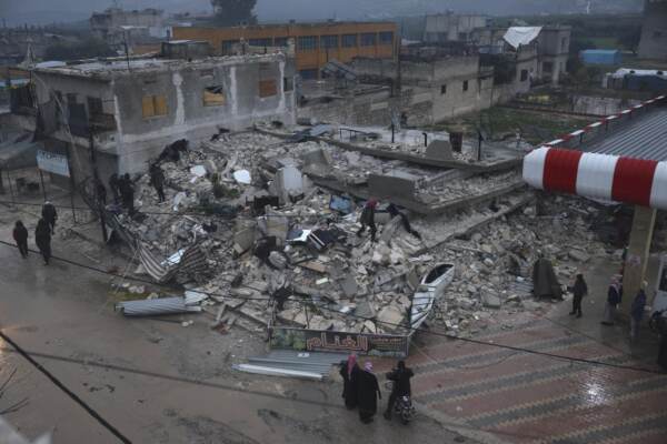 Devastante terremoto in Turchia e Siria